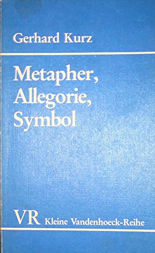 Beispielbild fr Metapher, Allegorie, Symbol zum Verkauf von medimops