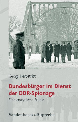9783525350218: Bundesburger im Dienst der DDR-Spionage: Eine analytische Studie (ANALYSEN UND DOKUMENTE) (German Edition)