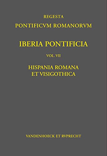 Beispielbild fr Iberia Pontificia. Vol. VII zum Verkauf von Blackwell's
