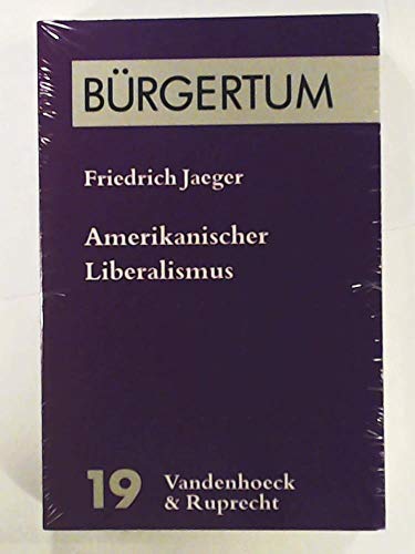 9783525356845: Amerikanischer Liberalismus und zivile Gesellschaft