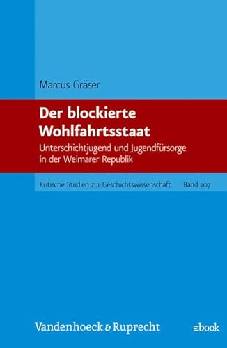 Der blockierte Wohlfahrtsstaat. Unterschichtjugend und Jugendfürsorge in der Weimarer Republik.