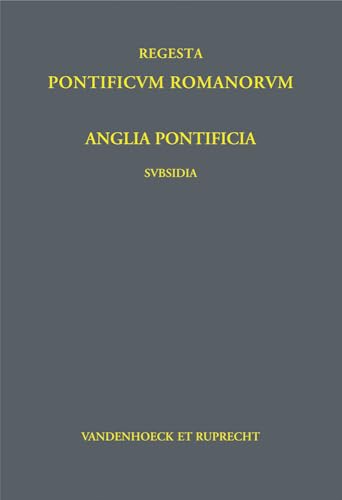 Beispielbild fr Anglia Pontificia Subsidia I Pars I-III: Lanfranci Cantuariensis archiepiscopi, S. Anselmi Cantuariensis archiepiscopi, Gileberti Foliot Gloecestriae abbatis et Herefordensis, dein Londoniensis episcopi epistolae zum Verkauf von Antiquariat Alte Seiten - Jochen Mitter