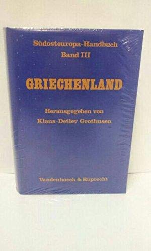 9783525362020: Griechenland (Südosteuropa-Handbuch) (German Edition)