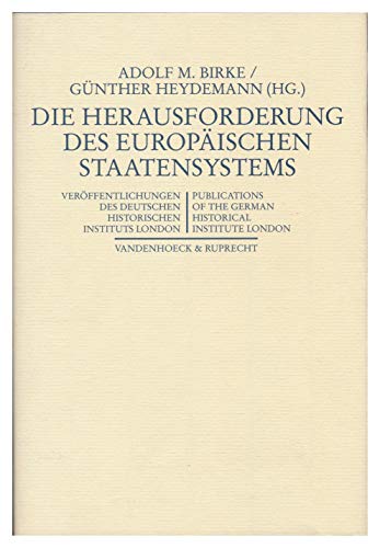 Beispielbild fr Die Herausforderung des Europischen Saatensystems zum Verkauf von PsychoBabel & Skoob Books