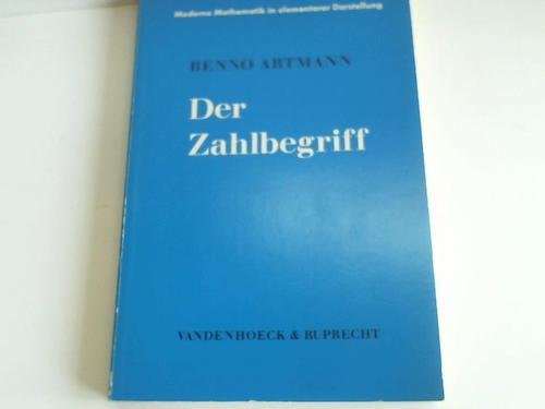 Imagen de archivo de Der Zahlbegriff. a la venta por Antiquariat Kai Gro