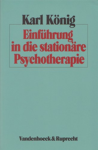Imagen de archivo de Einfhrung in die stationre Psychotherapie a la venta por medimops