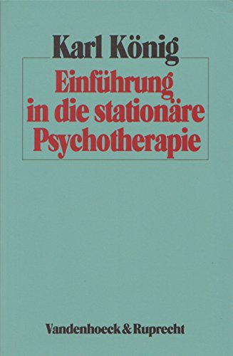 Stock image for Einfhrung in die stationre Psychotherapie for sale by medimops