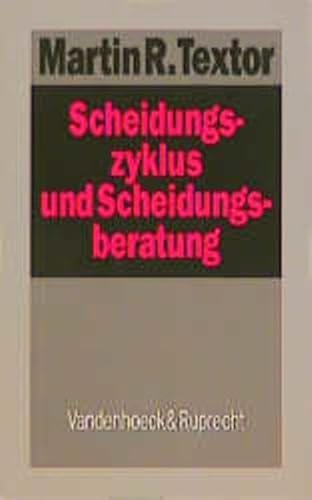 9783525457368: Scheidungszyklus und Scheidungsberatung. Ein Handbuch