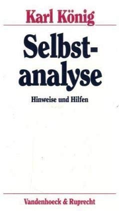 9783525457795: Selbstanalyse: Hinweise und Hilfen (Beitraege A.d.institut Fuer Verkehrswissenschaft D.uni Muenster)