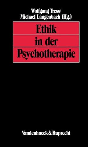 9783525458327: Ethik in der Psychotherapie