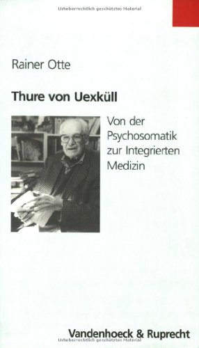 Beispielbild fr Thure von Uexkll Von der Psychosomatik zur Integrierten Medizin AllgemeinMedizin Pharmazie Medizin Psychosomatik Uexkll, Thore von Uexkuell, Thure von Rainer Otte (Autor) Thure von Uexkuell Thure von Uexkull Wider die Medizin ohne Seele und die Psychologie ohne Krper. Rainer Otte bringt dem Leser die Person und das wissenschaftliche Lebenswerk des immer noch unermdlichen Vor- und Querdenkers Thure von Uexkll nicht nur nher, er lsst uns auch teilhaben an der Lebendigkeit der zugrundeliegenden Interviews mit dem Nestor der psychosomatischen Medizin.Was macht die Medizin zur Humanmedizin? Das Werk Thure von Uexklls (geb. 1908) beantwortet diese Frage in einer selten erreichten thematischen Breite. Der Nestor der Psychosomatik profilierte sich in den Disziplinen Biologie, Innere Medizin, Psychoanalyse, Psychosomatik, Sozialmedizin, Semiotik und Philosophie. Das Buch basiert auf Gesprchen mit Thure von Uexkll und rekonstruiert neben seiner intellektuellen Biografie Stationen diese zum Verkauf von BUCHSERVICE / ANTIQUARIAT Lars Lutzer