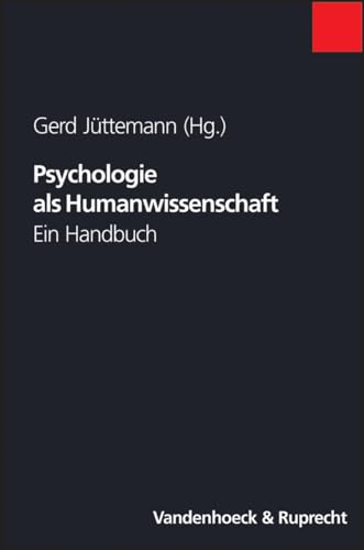 9783525462157: Psychologie Als Humanwissenschaft: Ein Handbuch