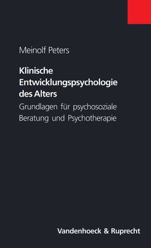 Klinische Entwicklungspsychologie des Alters.