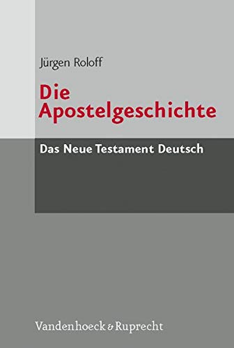 Stock image for Das Neue Testament Deutsch (NTD), 11 Bde. in 13 Tl.-Bdn., Bd.5, Die Apostelgeschichte for sale by medimops
