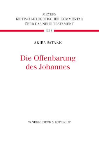 Stock image for Die Offenbarung Des Johannes: Redaktionell Bearbeitet Von Thomas Witulski for sale by Revaluation Books