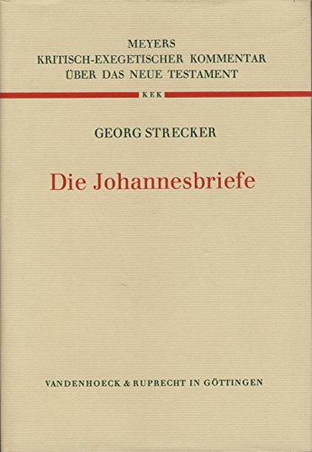 Beispielbild fr Die Johannesbriefe. zum Verkauf von Antiquariat & Verlag Jenior
