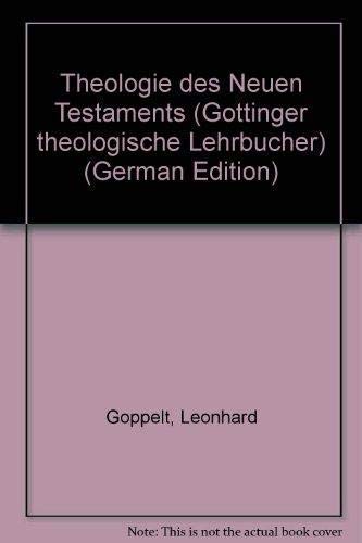 Beispielbild fr Theologie des Neuen Testaments. Erster Teil: Wirken Jesu in seiner theologischen Bedeutung zum Verkauf von Versandantiquariat Felix Mcke