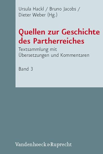 Stock image for Quellen zur Geschichte des Partherreiches for sale by ISD LLC