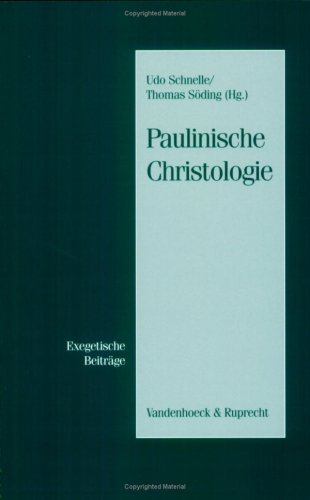 Imagen de archivo de Paulinische Christologie : Exegetische Beitrage. Hans Hubner Zum 70. Geburtstag a la venta por GreatBookPrices