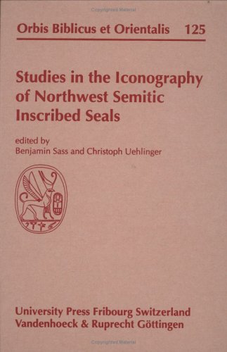 Beispielbild fr Studies in the Iconography of Northwest Semitic Inscribed Seals zum Verkauf von ISD LLC