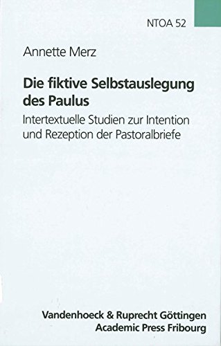 Stock image for fiktive Selbstauslegung des Paulus for sale by ISD LLC