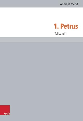 9783525539743: 1. Petrus: Teilband 1 (Novum Testamentum Patristicum): 21