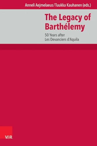 9783525540626: The Legacy of Barthelemy: 50 Years After Les Devanciers D'aquila (De Septuaginta Investigationes Dsi) (De septuaginta investigationes, 9)