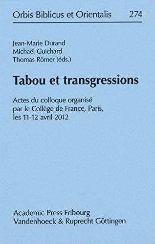 Stock image for Tabou et transgressions for sale by ISD LLC