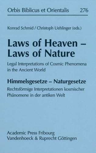 Beispielbild fr Laws of Heaven - Laws of Nature zum Verkauf von ISD LLC