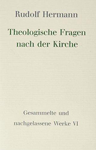 Stock image for Theologische Fragen nach der Kirche . M. Einl. hrsg. v. Gerhard Krause. for sale by Antiquariat Kai Gro