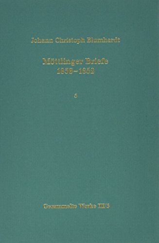 9783525556511: Gesammelte Werke.: Briefe III. Mttlinger Briefe 1838 bis 1852. Texte: Reihe III/3 (Stackmann, Kleine Schriften)