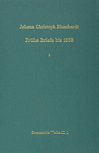9783525556559: Gesammelte Werke.: Briefe I. Frhe Briefe bis 1838. Texte: Reihe III/1 (Neue Studien Zur Philosophie)