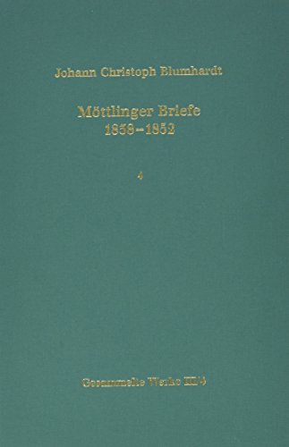 9783525556573: Gesammelte Werke.: Briefe IV. Mttlinger Briefe 1838 bis 1852. Anmerkungen: Reihe III/4 (Psychoanalytische Blatter)