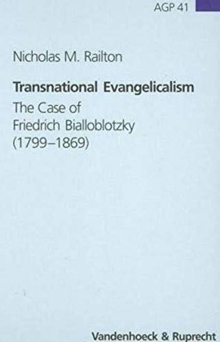 Transnational Evangelicalism. - Railton, Nicholas M.