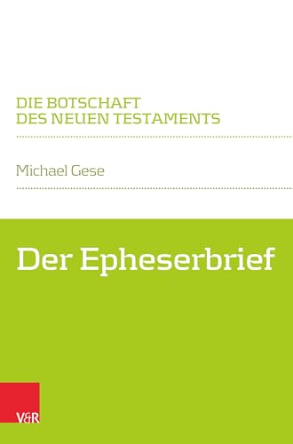 Stock image for Der Epheserbrief for sale by GreatBookPrices