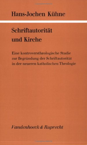 Beispielbild fr Schriftautoritt und Kirche zum Verkauf von Sigrun Wuertele buchgenie_de