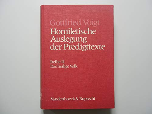 Stock image for Das heilige Volk, Reihe 2 for sale by Versandantiquariat Felix Mcke