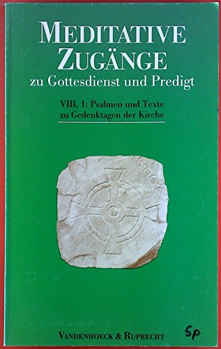 9783525602836: Psalmen und Texte zu Gedenktagen der Kirche