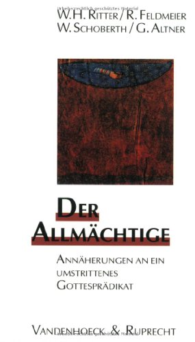 Stock image for Der Allmchtige (Veroffentlichungen Der Niedersachsischen Archivverwaltung) for sale by medimops