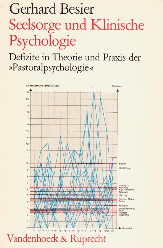 Stock image for Seelsorge und Klinische Psychologie: Defizite in Theorie und Praxis der Pastoraltheologie. Psychologie fr.Prs for sale by Versandantiquariat Felix Mcke