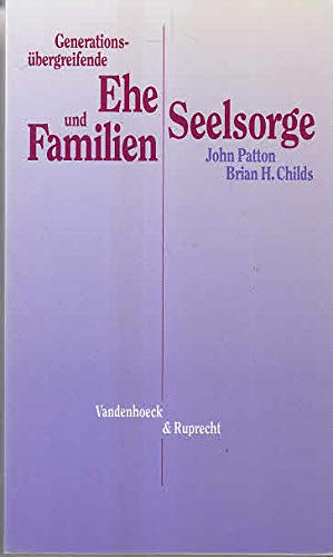Imagen de archivo de Generationsbergreifende Ehe- und Familienseelsorge a la venta por Buchpark