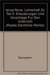 Beispielbild fr Ianua Nova - Neubearbeitung (INN 2) Tl II: Ianua Nova - Neubearbeitung (INN 2) Tl II: Lehrerheft zu Teil II. Erluterungen und Vorschlge fr den Unterricht zum Verkauf von medimops