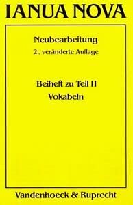 Stock image for Ianua Nova - Neubearbeitung (INN 2). Lehrgang fr Latein als 1. oder 2. Fremdsprache: Ianua Nova, 2. Auflage, Beiheft Vokabeln: TEIL II for sale by medimops