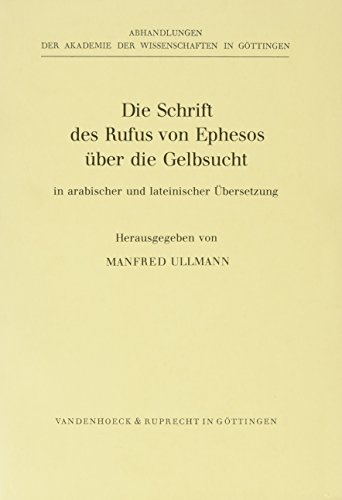 Imagen de archivo de Rufus von Ephesos und sein Werk im Rahmen der antiken Medizin. Sonderdruck. a la venta por Antiquariat Kai Gro