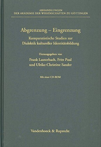 Beispielbild fr Abgrenzung - Eingrenzung. Komparatistische Studien zur Dialektik kultureller Identittsbildung. zum Verkauf von Antiquariat Kai Gro