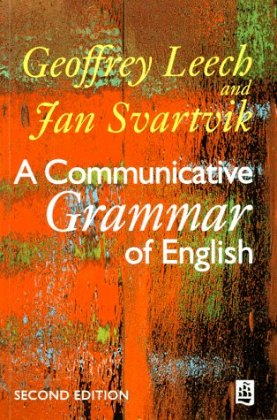 A Communicative Grammar of English. (Lernmaterialien) (9783526085737) by Leech, Geoffrey; Svartvik, Jan