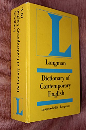 Beispielbild fr Longman Dictionary of Contemporary English (DCE) / Longman Dictionary of Contemporary English (DCE): A Langenscheidt-Longman Dictionary / A Langenscheidt-Longman Dictionary zum Verkauf von bemeX