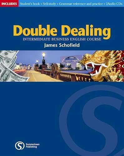 Imagen de archivo de Double Dealing - Intermediate - Student's Book und Workbook mit 2 Audio-CDs: Intermediate Business English Course a la venta por medimops