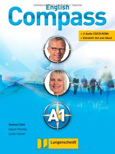 Stock image for English Compass A1 - Student's Book mit 2 Audio-CD/CD-ROMs for sale by medimops