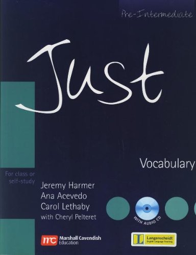 9783526514398: Just - Pre-Intermediate. Vocabulary